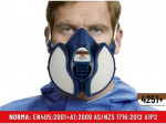 3m 4251+ Poolmask, A1p2, v&auml;rvimiseks