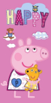 Beebi vannir&auml;tik 70x140 Peppa Pig Fairy Tale