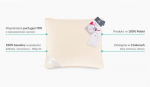 Libahundipadi 70% 70X80 Basic Cream AMZ, Žąsų pūkų pagalvė 70% 70X80 Basic Cream AMZ