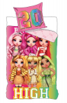 Puuvillane voodipesu 160x200 Rainbow High