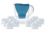 Filterkann Aqualogis Harmony veefiltri anum 2,6 l + 12 filtrit