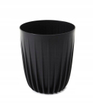 Plastikust lillepott Mira Eco 19 cm must