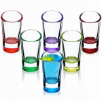 V&auml;rvilised Vodka Shot Prillid Klaaside komplekt 28ml 6tk