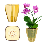 Lillepoti orhidee kate Lillealus plastik lilled 12cm mesi Kadax