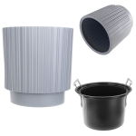 Lillepott Lillepott 30 cm kate lillepottiga plastikust hall