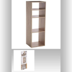 4 riiuliga riiulit Kali as&uuml;mmeetriline natu