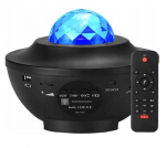 &Ouml;&ouml;lamp projektoriga GALAXIA, must