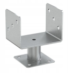 Betooni k&uuml;lge kruvitud posti alus 141x141x163mm