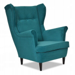 Family Furniture ARI Skandinaavia tugitool t&uuml;rkiissinine mereroheline instens
