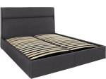 Voodi Notio Living Gabbon 180x200 cm, tumehall