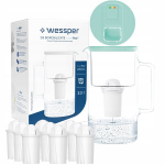 Wessper FutureFlow Aquaclassic klaasist filtrikannu + 10x filtrikassett