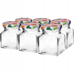 Kruvikorgiga klaaspurk TO fi53 120ml - 6 tk.