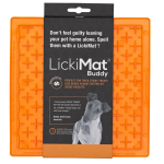 LICKI MAT - Dog Bowl Buddy Orange 20X20Cm - (645.5350)
