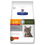 Hills Prescription Diet c/d toit kassidele kanaga, 1,5 kg