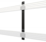 Teleri kinnitus Toetav TV Seina Maal - B-TECH - BT8390-WFK3/B - VESA 800x400 ja 1200x600 - Must Metal - Statsionaarne