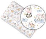 Voodilina kummiga puuvill My Baby,140x70