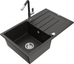 Graniidist k&ouml;&ouml;givalamu Mexen Bruno koos segisti ja sifooniga, Metallic black/gold/black/chrome