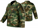 Meeste s&otilde;jav&auml;eline kampsun, Mil-Tec, BDU Rip Stop Sweatshirt, WOODLAND