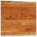 vidaXL Seinariiul 40x40x3,8 cm Akaatsiapuidust Natural Edge