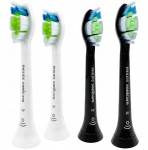 Elektrilise hambaharja otsik Philips Diamond Clean White x2, Diamond Clean Black x2