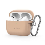 Teleri kinnitus TECH-PROTECT SILIKOONIST KONKS APPLE AIRPODS PRO 1 | 2 CAFE LATTE