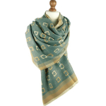 Naiste p&ouml;&ouml;ratav puuvillane sall 1074-3