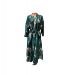 Naiste hommikumantel Jasmin 315, roheline, XXXXL