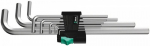 L-kuuskant komplekt 950L/9SM pikad, Wera