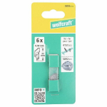 Vahetuslabad puure jaoks - WOLFCRAFT - 5893000 - 6 tk - S&uuml;sinikteras - 22 mm