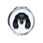 Dachskoer Pikkakarvaline - peegel pildiga ja geomeetrilise m&auml;rgiga br&auml;ndilt Art-Dog, XS