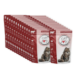 Cat Joy niiske kassitoit - veiseliha, 24x85g