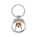 Saluki - geomeetriline v&otilde;tmehoidja ripats pildi ja tekstiga Art-Dog, XS