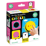 Banana Panda On-the-Go Puzzles Discovering Circles Art.49098 M&otilde;istatused p&otilde;randale 16 tk