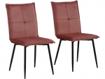 2-tooline toolikomplekt Notio Living Dana, roosa/must