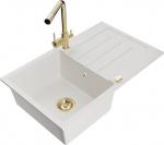 Graniidist k&ouml;&ouml;givalamu Mexen Bruno segisti ja sifooniga, White/Gold