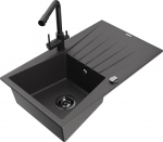 Graniidist k&ouml;&ouml;givalamu Mexen Cesar segisti ja sifooniga, black granite/black