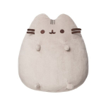 Pehme istuv kass Pusheen, hall, 22 cm