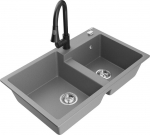 Graniidist k&ouml;&ouml;givalamu Mexen Tomas segisti ja sifooniga, hall/must