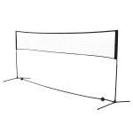 HOMCOM Sulgpalliv&otilde;rk V&otilde;rk v&otilde;rkpalli ja tennise v&otilde;rk, teisaldatav, 2 k&otilde;rgust 94/158cm, PE, 400x60cm