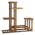 Outsunny taimeriiul t&auml;ispuidust lillestend 6 tasandiga, s&ouml;estatud, 98x28x96.5cm, aeda ja r&otilde;dule