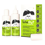 LiceOut komplekt t&auml;ide, n&auml;nni h&auml;vitamiseks (losjoon/&scaron;ampoon/kamm)