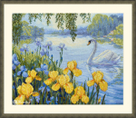 Tikkimiskomplekt Merejka N&otilde;iutud tiik 28x34 SK263