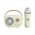 Mini karaokemasin Bluetooth k&otilde;lariga, roheline