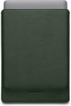 Woolnut kaitse&uuml;mbris Leather Sleeve 13" MacBook Pro & Air, roheline