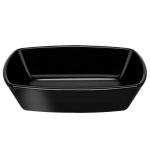 Pasabahce serveerimisalus, must, 12x8,6 cm