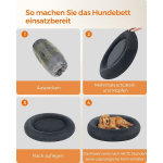 Koeravoodi PV sametpind 50cm