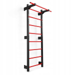 Lastele m&otilde;eldud v&otilde;imlemissein K-Sport, 215 cm, must/punane