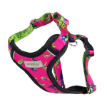 Traksid koertele Amiplay Discovery Amik PizzaDog, roosad, erinevad suurused