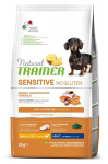 Kuivtoit koertele l&otilde;hega Natural Trainer Sensitive No Gluten v&auml;ikestele ja eriti v&auml;ikestele koerat&otilde;ugudele, 2 kg, Kuivtoit koertele l&otilde;hega Natural Trainer Sensitive No Gluten v&auml;ikestele ja eriti v&auml;ikestele koerat&otilde;ugudele, 2 kg