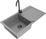 Graniitk&ouml;&ouml;givalamu Mexen Leo segisti ja sifooniga, Grey+Black